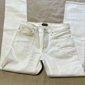 White Tom Ford Jeans in very good shape.  Worn ~5 times.